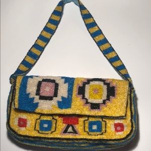 Christiana Hand Bag Multi Color